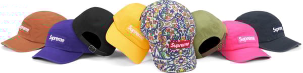 Supreme Washed Chino Twill Camp Cap - Product Image