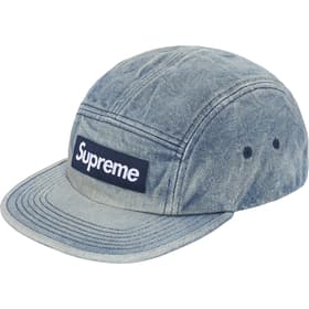 Supreme Washed Chino Twill Camp Cap Denim