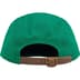 Supreme Washed Chino Twill Camp Cap - Green (front)
