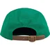Supreme Washed Chino Twill Camp Cap - Green (front)