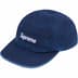 Supreme Washed Chino Twill Camp Cap - Indigo (front)