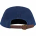 Supreme Washed Chino Twill Camp Cap - Indigo (front)