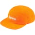 Supreme Washed Chino Twill Camp Cap - Light Orange (front)