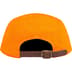 Supreme Washed Chino Twill Camp Cap - Light Orange (front)