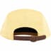 Supreme Washed Chino Twill Camp Cap - Light Yellow (front)