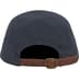 Supreme Washed Chino Twill Camp Cap - Navy (front)