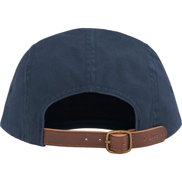 Supreme Washed Chino Twill Camp Cap - Navy (front)