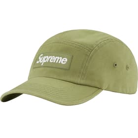 Supreme Washed Chino Twill Camp Cap Olive