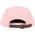 Supreme Washed Chino Twill Camp Cap - Pink (front)