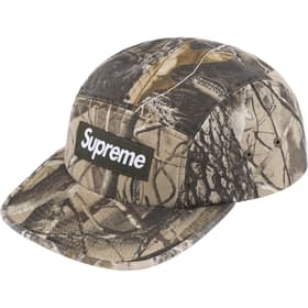 Supreme Washed Chino Twill Camp Cap Realtree® Hardwoods Camo