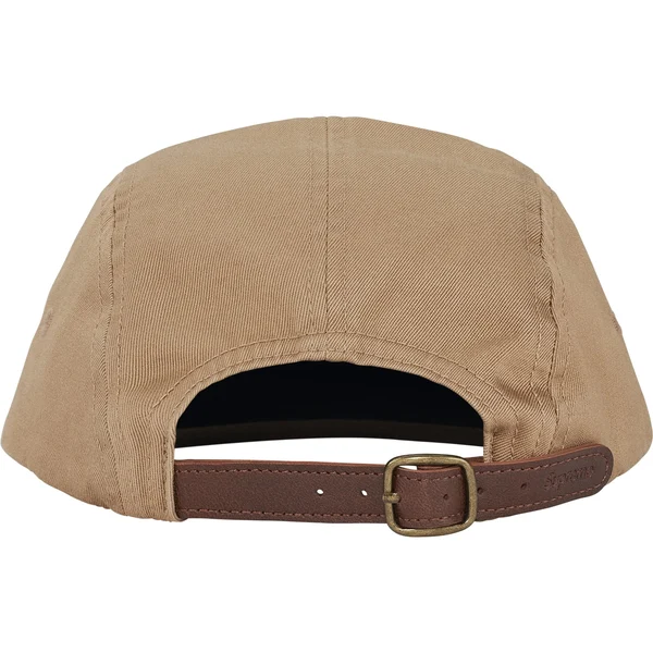 Supreme Washed Chino Twill Camp Cap - Tan (front)