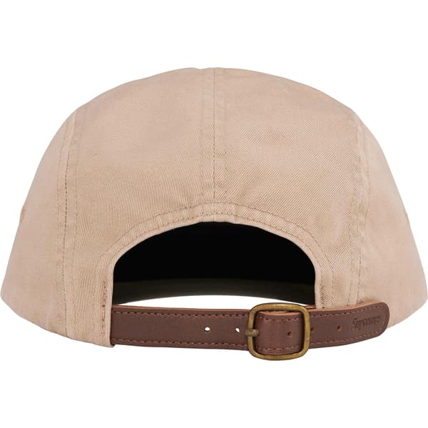 Supreme Washed Chino Twill Camp Cap - Tan (front)