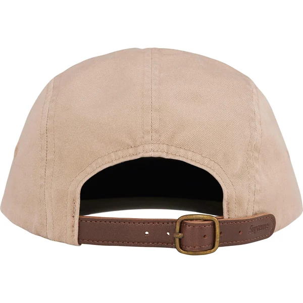 Supreme Washed Chino Twill Camp Cap - Tan (front)