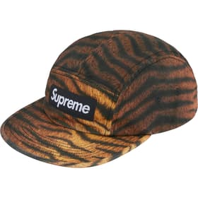 Supreme Washed Chino Twill Camp Cap Tiger
