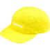 Supreme Washed Chino Twill Camp Cap - Yellow (front)