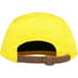 Supreme Washed Chino Twill Camp Cap - Yellow (front)