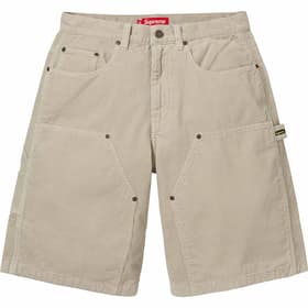 Supreme Washed Corduroy Double Knee Painter Short Tan