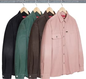 Supreme Washed Corduroy Shirt