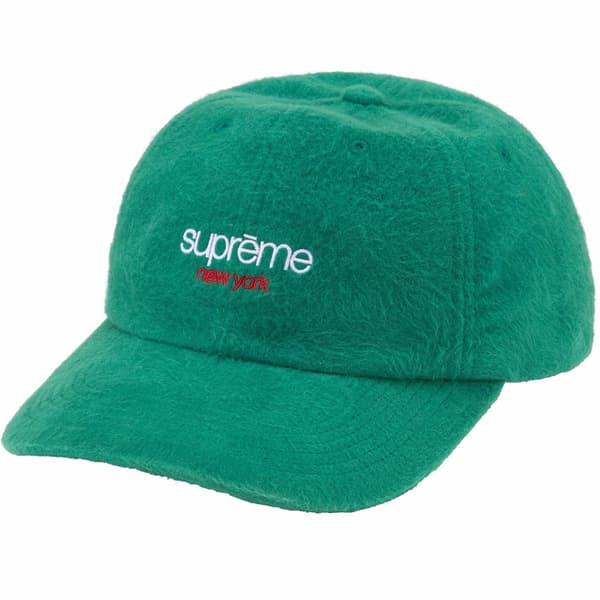 Supreme Washed Flannel 6-Panel - Green (front)