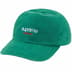 Supreme Washed Flannel 6-Panel - Green (front)
