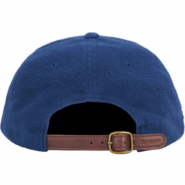 Supreme Washed Flannel 6-Panel - Navy (front)