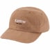 Supreme Washed Flannel 6-Panel - Tan (front)