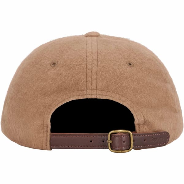 Supreme Washed Flannel 6-Panel - Tan (front)