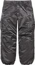 Supreme Washed Flight Satin Cargo Pant - Black (front)