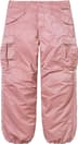 Supreme Washed Flight Satin Cargo Pant - Dusty Pink (front)