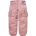 Supreme Washed Flight Satin Cargo Pant - Dusty Pink (front)