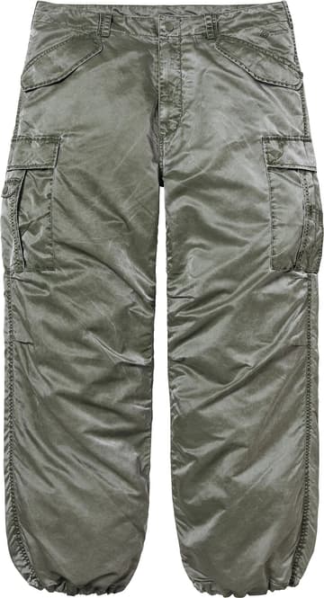 Supreme Washed Flight Satin Cargo Pant