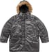 Supreme Washed Flight Satin N-3B Parka - Black (front)