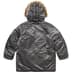 Supreme Washed Flight Satin N-3B Parka - Black (front)