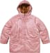 Supreme Washed Flight Satin N-3B Parka - Dusty Pink (front)