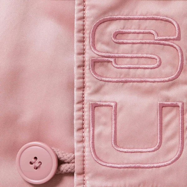 Supreme Washed Flight Satin N-3B Parka - Dusty Pink (front)