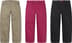 Supreme Washed Herringbone Chino Pant - Product Image