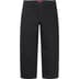 Supreme Washed Herringbone Chino Pant - Black (front)
