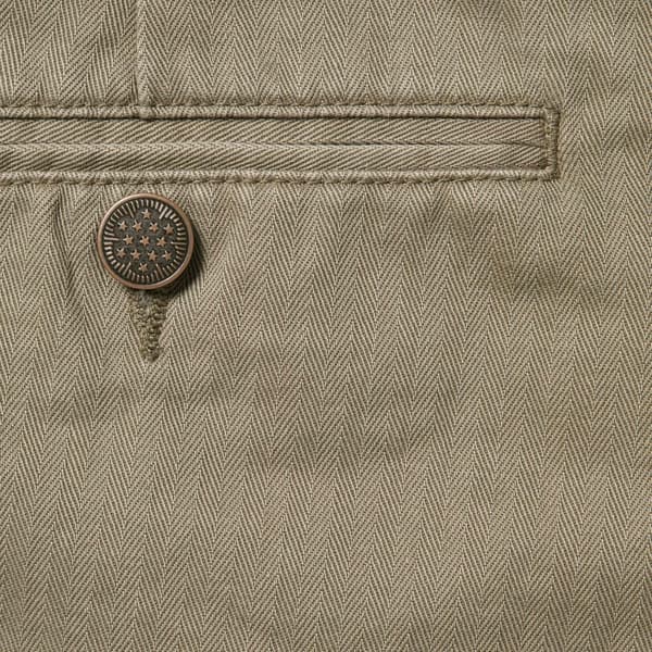 Supreme Washed Herringbone Chino Pant - Olive (front)