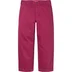 Supreme Washed Herringbone Chino Pant - Plum (front)