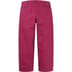 Supreme Washed Herringbone Chino Pant - Plum (front)