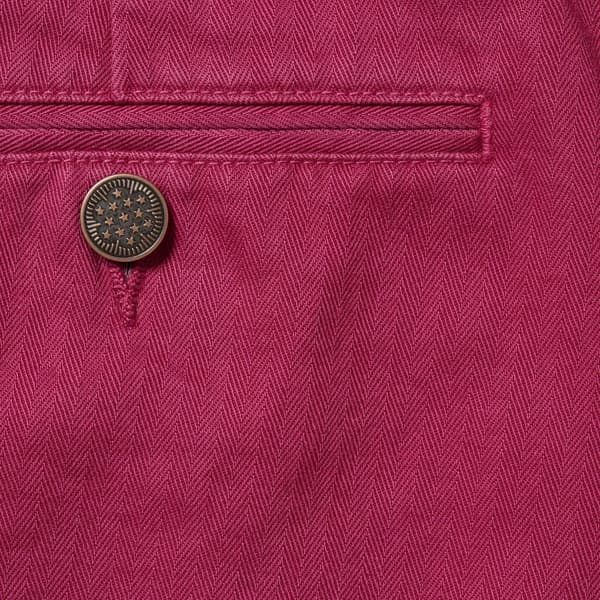 Supreme Washed Herringbone Chino Pant - Plum (front)