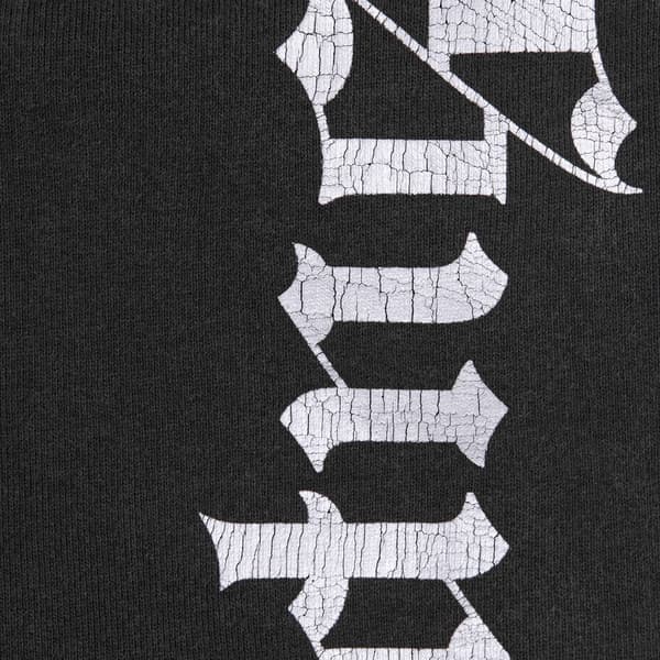 Supreme Washed Old English Sweatpant - Black (front)