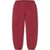 Supreme Washed Old English Sweatpant - Cardinal (front)