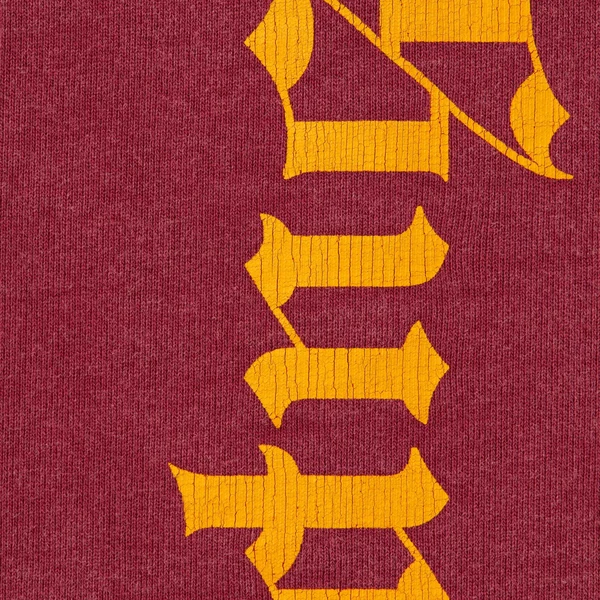 Supreme Washed Old English Sweatpant - Cardinal (front)