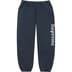 Supreme Washed Old English Sweatpant - Navy (front)
