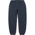 Supreme Washed Old English Sweatpant - Navy (front)