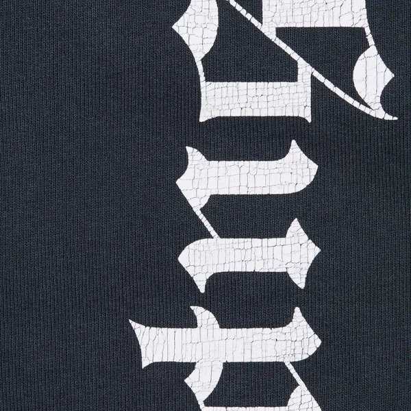 Supreme Washed Old English Sweatpant - Navy (front)