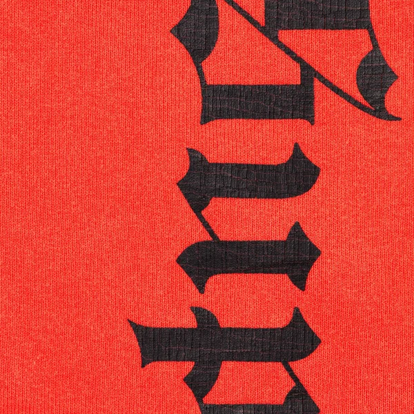 Supreme Washed Old English Sweatpant - Orange (front)