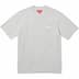 Supreme Washed Script S/S Top - Grey (front)