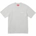 Supreme Washed Script S/S Top - Grey (front)